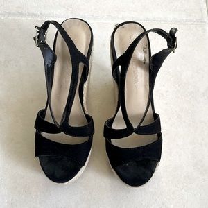 WEDGE ESPADRILLE SANDALS